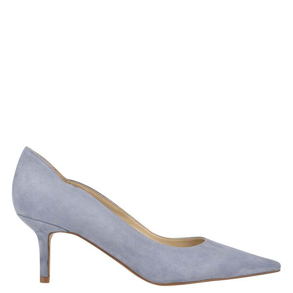 Nine West Abaline Pointy Toe Blue Pumps | South Africa 66W88-9Q85